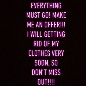 🤩🤩Make me an offer!!! Everything must go!!!🤩🤩